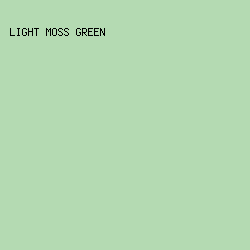 B4DAB2 - Light Moss Green color image preview