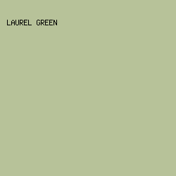 B7C299 - Laurel Green color image preview