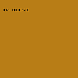 B87D16 - Dark Goldenrod color image preview