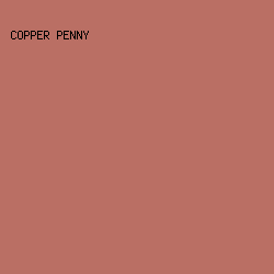 BA6F64 - Copper Penny color image preview
