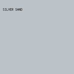 BBC3C9 - Silver Sand color image preview