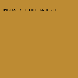 BD8B33 - University Of California Gold color image preview