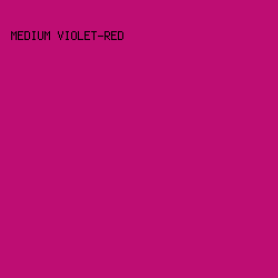 BE0D73 - Medium Violet-Red color image preview