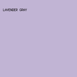 C1B4D4 - Lavender Gray color image preview