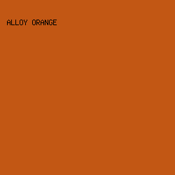 C25714 - Alloy Orange color image preview