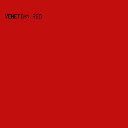 C30E0E - Venetian Red color image preview