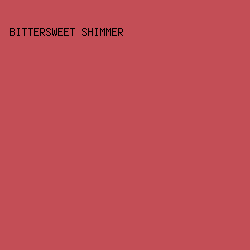 C34E56 - Bittersweet Shimmer color image preview