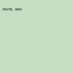 C6DEC4 - Pastel Gray color image preview