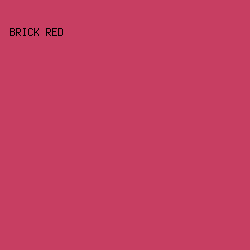 C73E62 - Brick Red color image preview