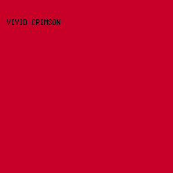 C80027 - Vivid Crimson color image preview