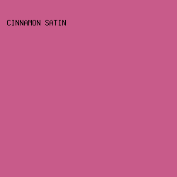 C85B8A - Cinnamon Satin color image preview