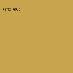 C8A44D - Aztec Gold color image preview