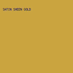 C9A43F - Satin Sheen Gold color image preview