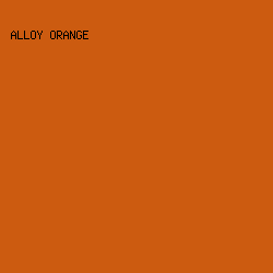 CC5B10 - Alloy Orange color image preview
