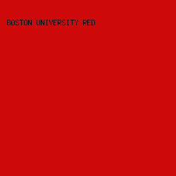 CD0909 - Boston University Red color image preview