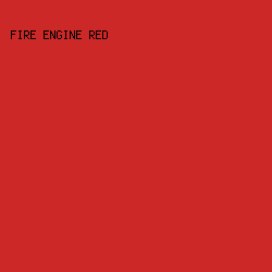 CD2828 - Fire Engine Red color image preview