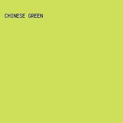 CEDF5A - Chinese Green color image preview