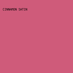 CF5B7A - Cinnamon Satin color image preview