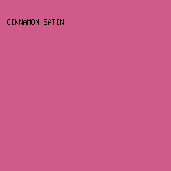 CF5B8A - Cinnamon Satin color image preview