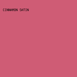 CF5C75 - Cinnamon Satin color image preview