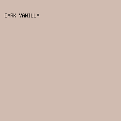 D0BBB0 - Dark Vanilla color image preview