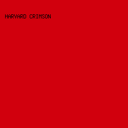 D1000D - Harvard Crimson color image preview