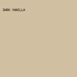 D1BFA1 - Dark Vanilla color image preview