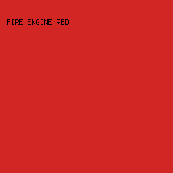 D22625 - Fire Engine Red color image preview