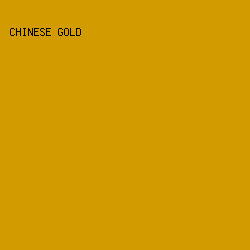 D29B00 - Chinese Gold color image preview
