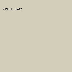 D2CEBA - Pastel Gray color image preview