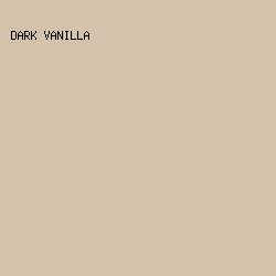 D3C3AC - Dark Vanilla color image preview