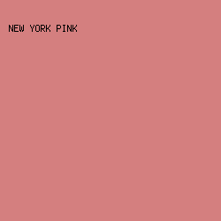 D47F7F - New York Pink color image preview