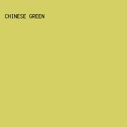D4D064 - Chinese Green color image preview