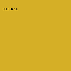 D5AF26 - Goldenrod color image preview