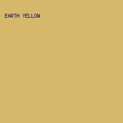 D5B869 - Earth Yellow color image preview
