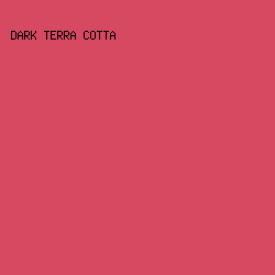 D64960 - Dark Terra Cotta color image preview
