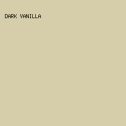 D6CEAB - Dark Vanilla color image preview