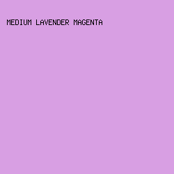 D89FE3 - Medium Lavender Magenta color image preview