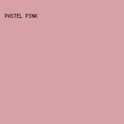 D8A1A9 - Pastel Pink color image preview