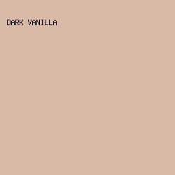 D8B8A7 - Dark Vanilla color image preview