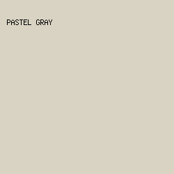 D8D3C2 - Pastel Gray color image preview