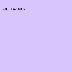 D9C5FE - Pale Lavender color image preview