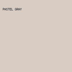 D9CDC3 - Pastel Gray color image preview