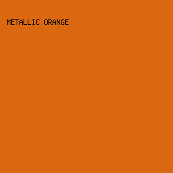 DA6810 - Metallic Orange color image preview