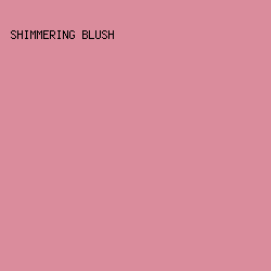 DA8C9C - Shimmering Blush color image preview