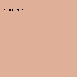 DFAF98 - Pastel Pink color image preview