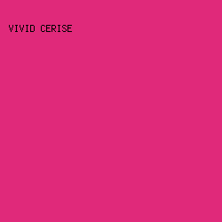 E0297A - Vivid Cerise color image preview