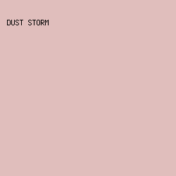 E0BEBC - Dust Storm color image preview
