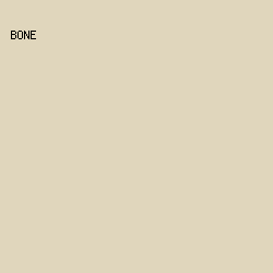 E0D6BC - Bone color image preview