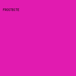 E11BB0 - Frostbite color image preview